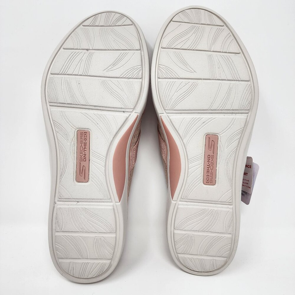 New Skechers Womens 9 Mule Arch Fit Air Cooled Ultra Go Cushion Slip On Shoes - Picture 3 of 13